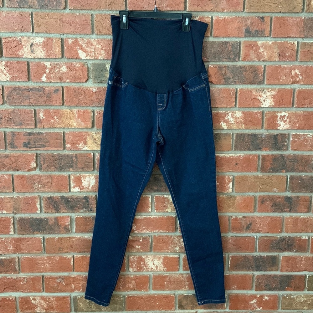 Liz Lange Maternity Dark Denim Jegging Jeans